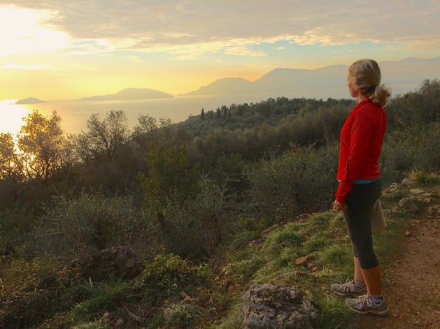 Hiking in Liguria, Lerici, Italy